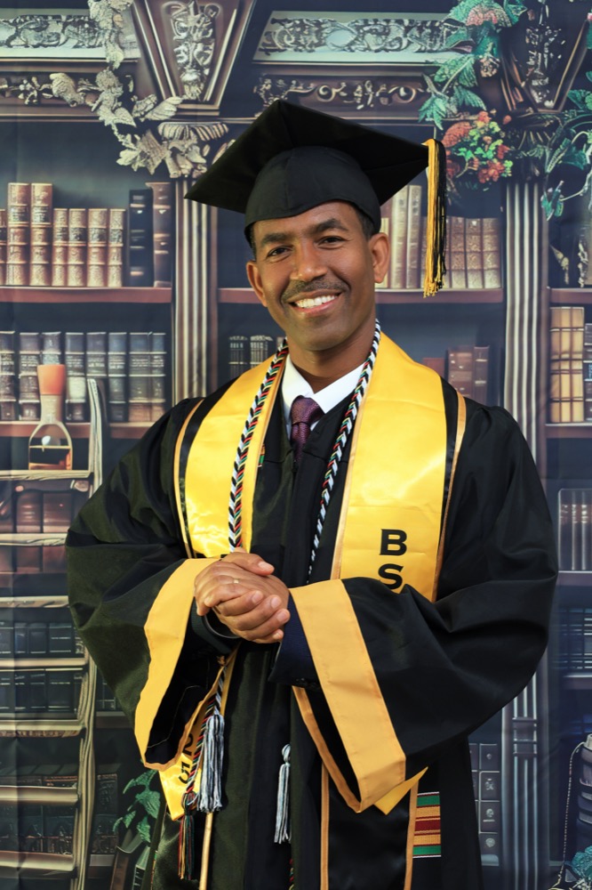 Graduation portrait